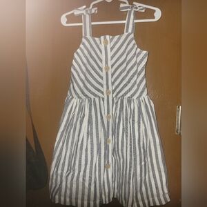 Toddler Girl strip dress.